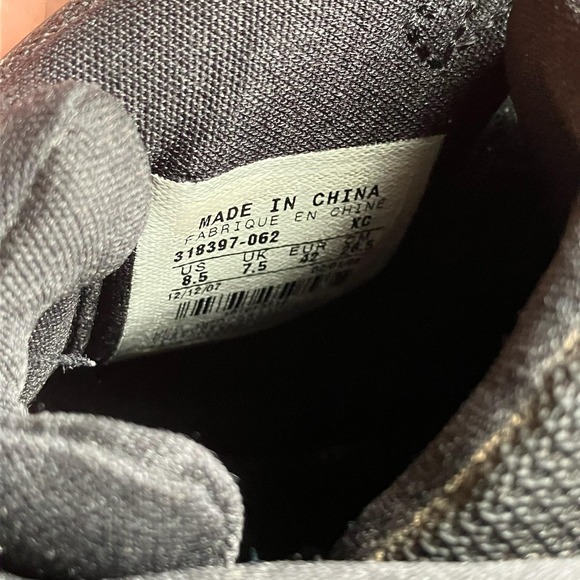 Nike Air Zoom Vick II Shoes Mens Size 8.5‎ Black Red 318397-062 Retro Football - Picture 6 of 7